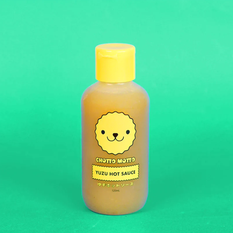 Chotto Motto Yuzu Hot Sauce 125ml – Alpha Fresh Chotto Motto Yuzu Hot Sauce 125ml – Alpha Fresh