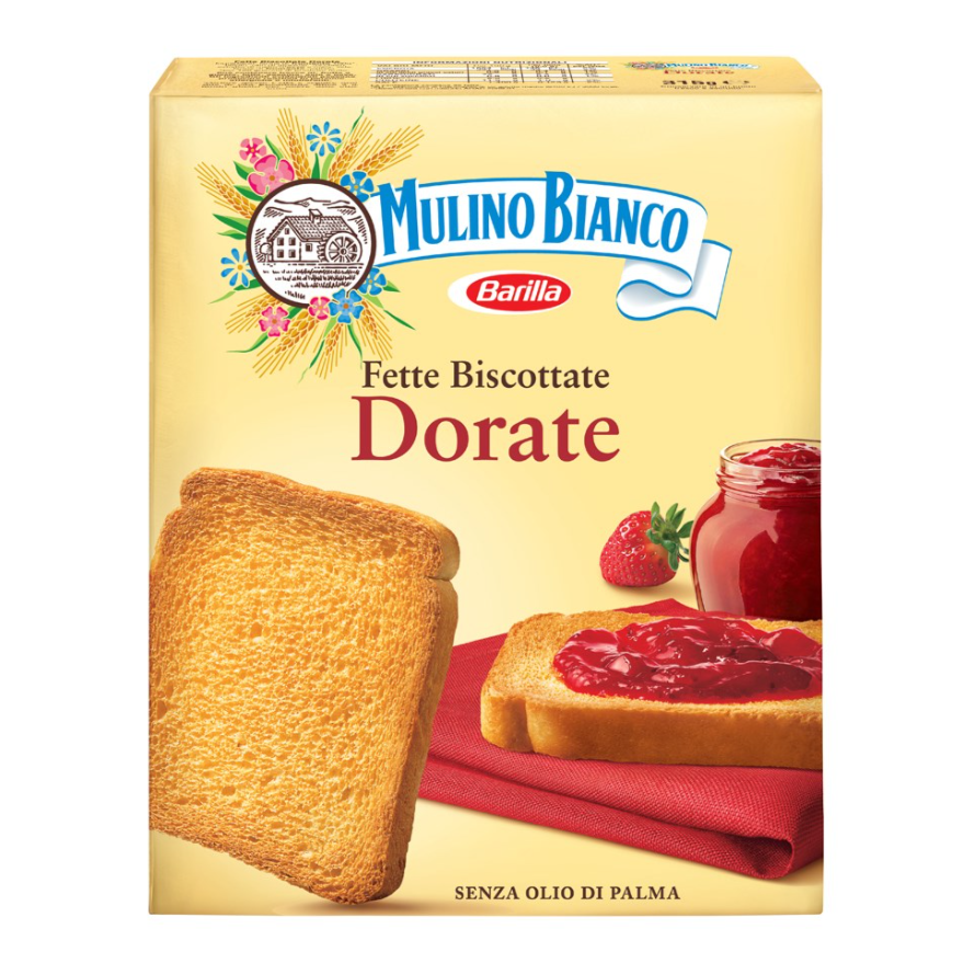 Mulino Bianco Fette Dorate 315g