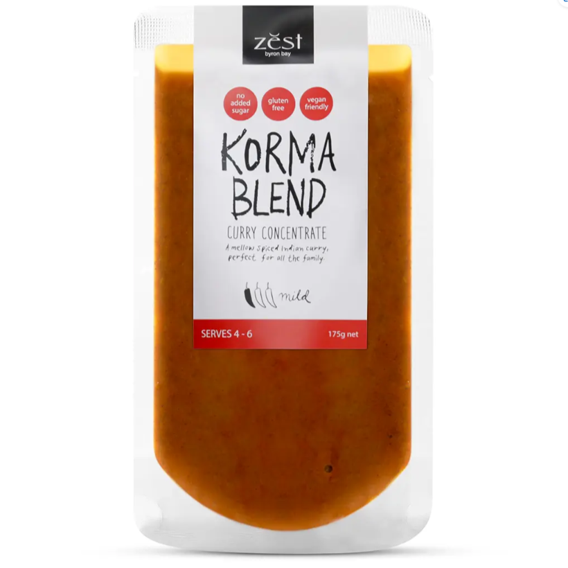 Zest Byron Bay Korma Blend 175g