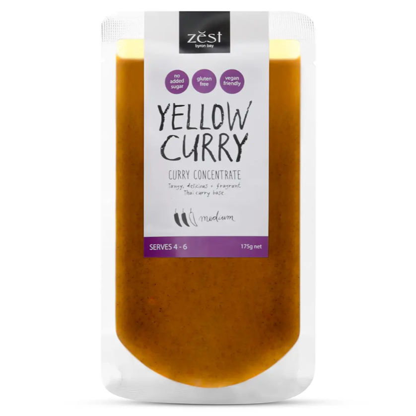 Zest Byron Bay Yellow Curry  175g