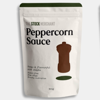 The stock merchant Peppercorn Sauce 300g