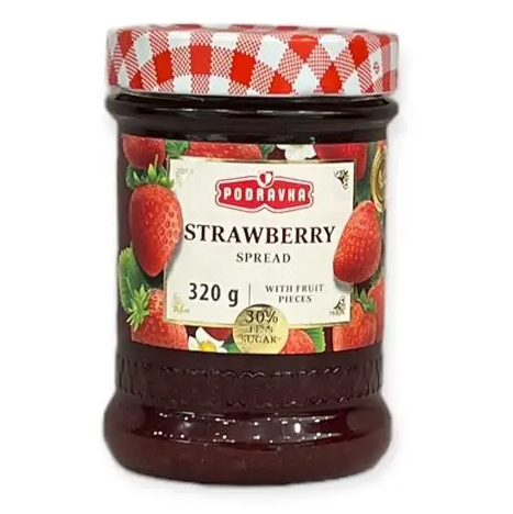 Podravka Strawberry Fruit Spread 320g