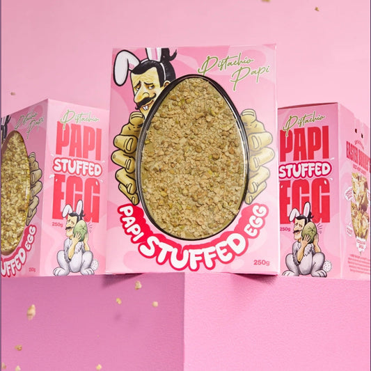 SPECIAL Pistachio Papi PAPI STUFFED EGG 250G
