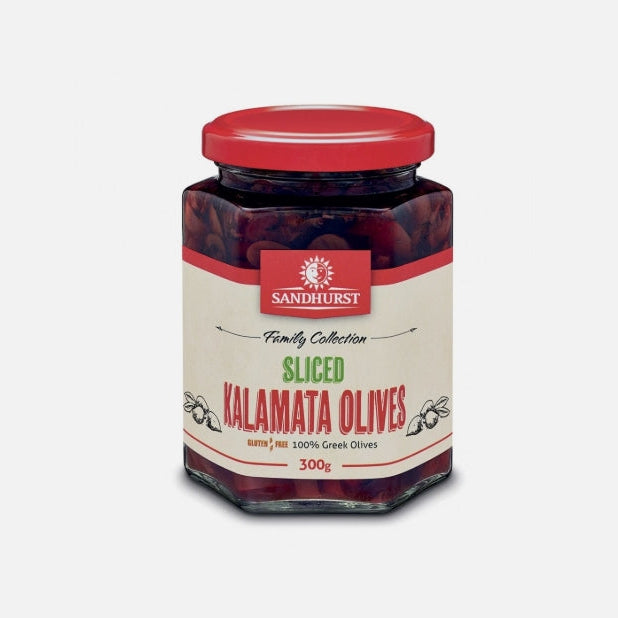Sandhurst Sliced kalamata olive 300gr