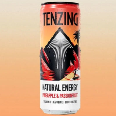 Tenzing Pineapple & Passionfruit Natural Energy Drink 250ml