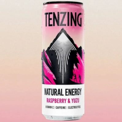 Tenzing Raspberry & Yuzu Natural Energy Drink 250ml