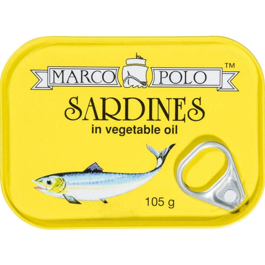 Marco Polo Sardines in Vegetable Oil 105g