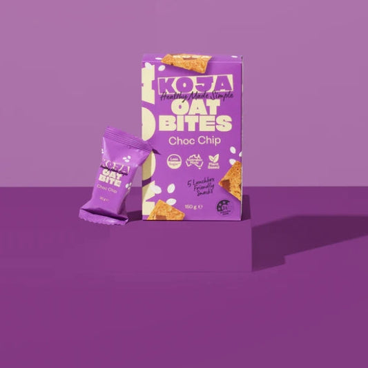 Koja Choc Chip Oat Bites 5x Bars 150g