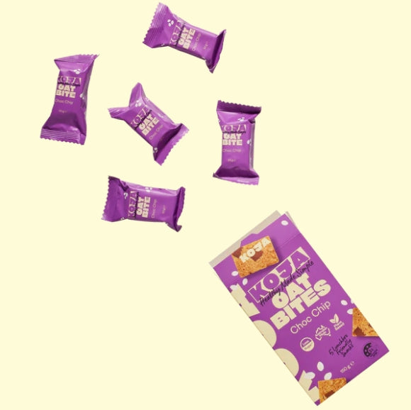 Koja Choc Chip Oat Bites 5x Bars 150g