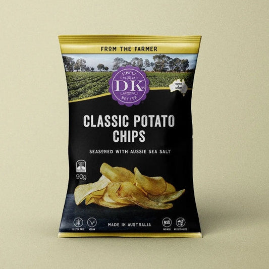 DK's Classic Potato Chips 90g