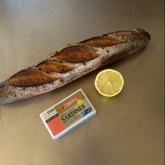 The Stock Merchant MSC Smoky-Style Sardines in Organic EVOO 120g