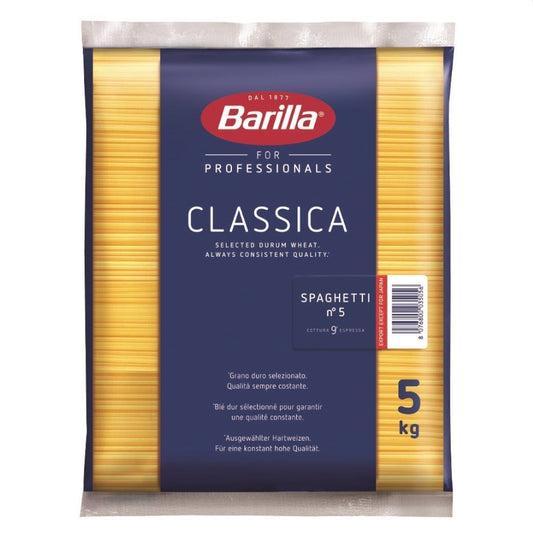 Barilla Food Service Classica Spaghetti No.5 5kg