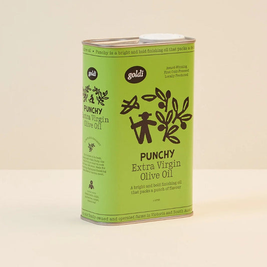 Goldi Punchy Extra Virgin Olive Oil Tin 1L