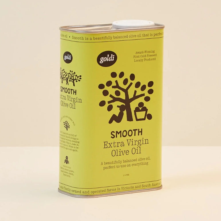 Goldi Smooth Extra Virgin Olive Oil Tin 1L