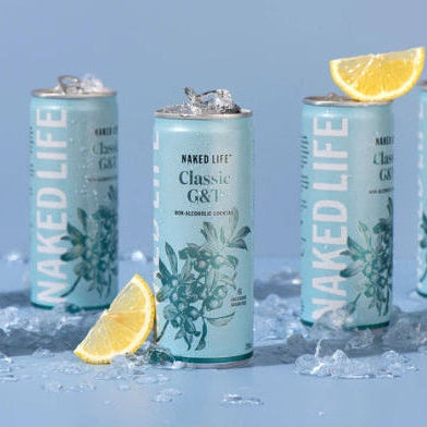 SPECIAL Naked Life Non Alcoholic Classic Gin & Tonic 4x250ml
