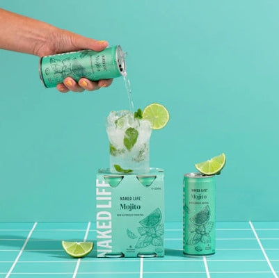 SPECIAL Naked Life Non-Alcoholic Mojito Spritz 4x250ml