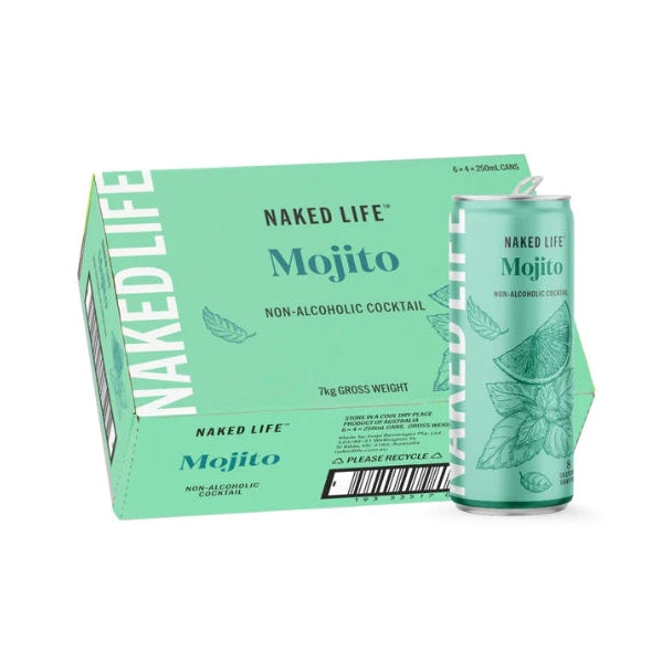 SPECIAL Naked Life Non-Alcoholic Mojito Spritz 4x250ml