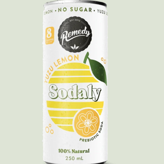 Remedy Sodaly Multipack Lemon Yuzu 4x250ml
