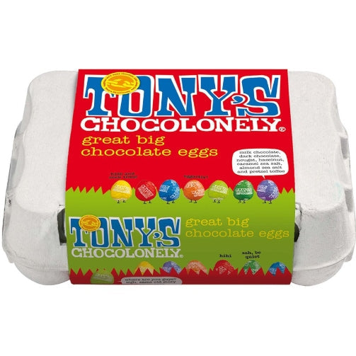 NEW**Tony's Chocolonely Chocolate Easter Eggs
