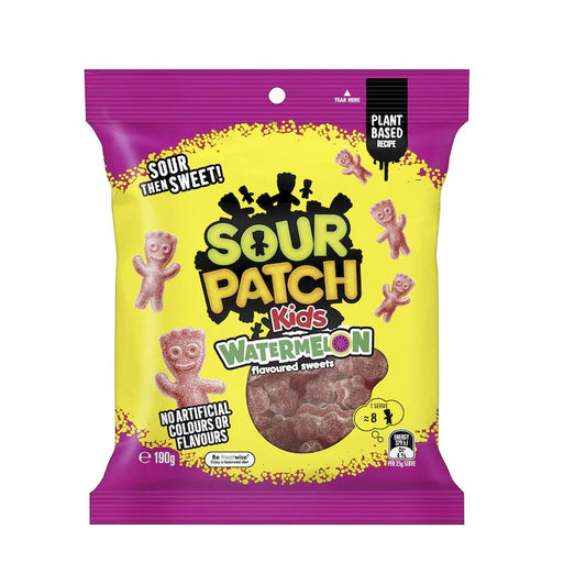 Sour Patch Kids Watermelon Lollies 190g
