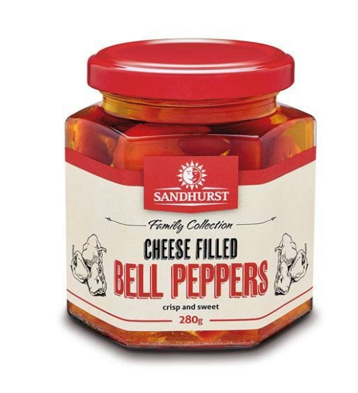 Sandhurst Cheese Filled Bell Peppers 280g