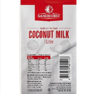 Sandhurst Coconut Milk 1L