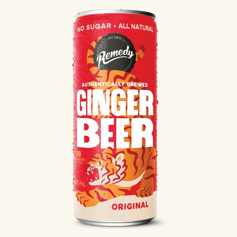Remedy Ginger Beer Original 4x250ml Pack