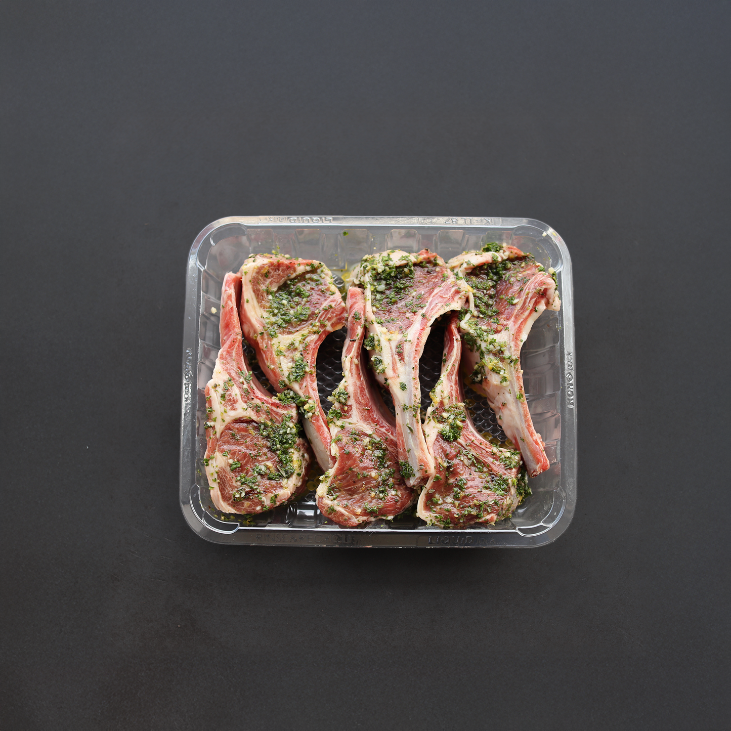 SPECIAL Alpha Prep Kitchen - Greek Lamb Cutlets - 6/tray