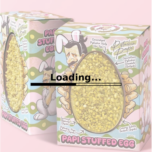 #COMING SOON# Pistachio Papi PAPI STUFFED EGG 250G