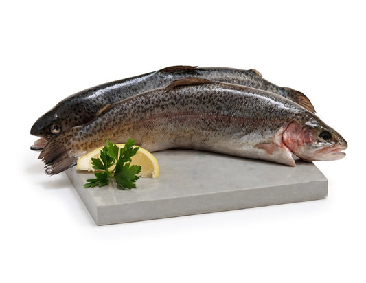 Rainbow Trout River Frozen approx 400g