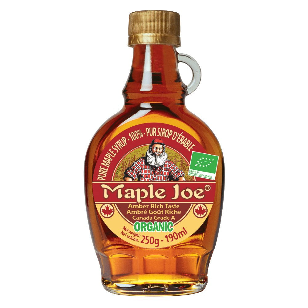 Maple Joe Organic Amber Maple Syrup 189 g