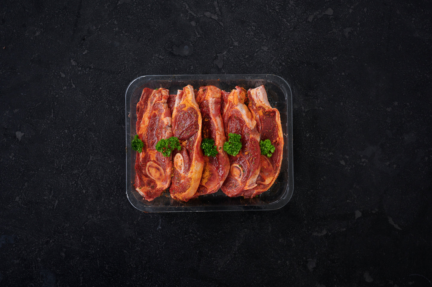 Lamb Grilling Chops - Herb, Chilli, Garlic Marinade - 1kg Tray Pack
