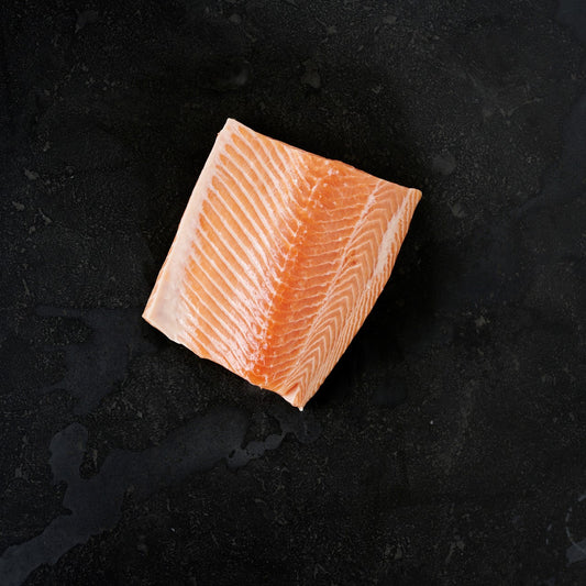 Huon Atlantic Salmon Half Fillets Skin On Fresh 1kg