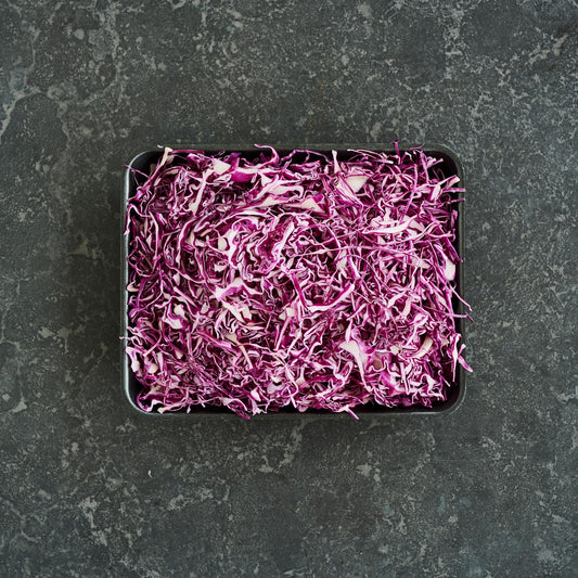 Prepped & Packed - Shredded Cabbage Red - 500g