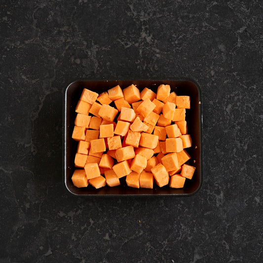 Prepped & Packed - Carrot Diced 20mm - 500g