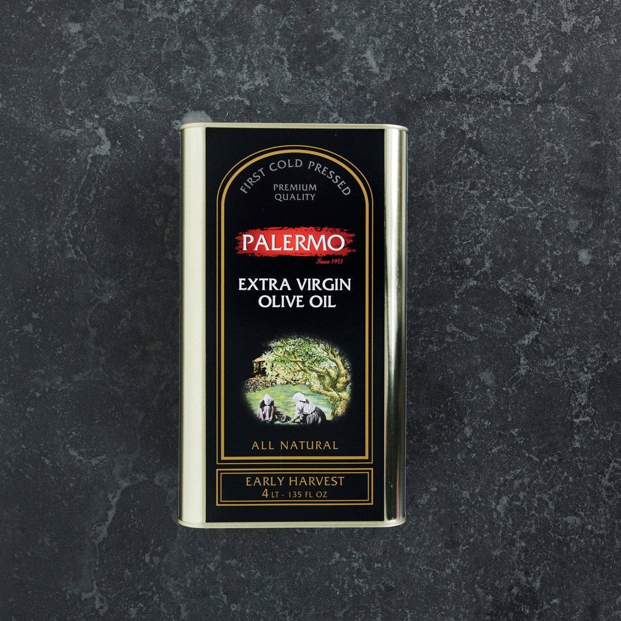 Palermo Extra Virgin Olive Oil 4 Litre