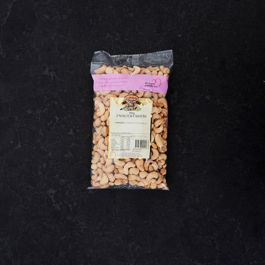 Yummy Snack Co Cashews Unsalted 500g