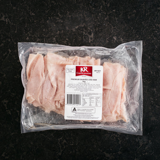 Premium Shaved Leg Ham 1kg - KR Castlemaine