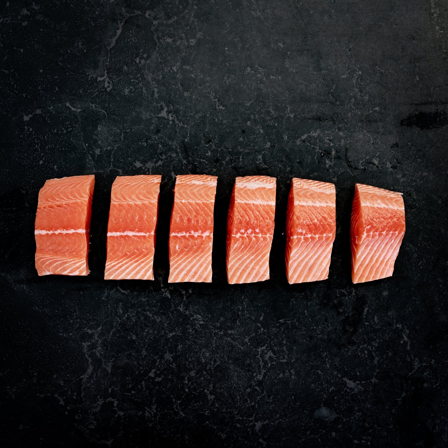 Huon Atlantic Salmon Fillet Skin On 1kg Packets Fresh (5x200g)