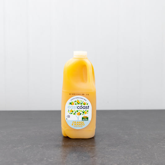 East Coast Orange and Mango Juice 2 Litre Carton