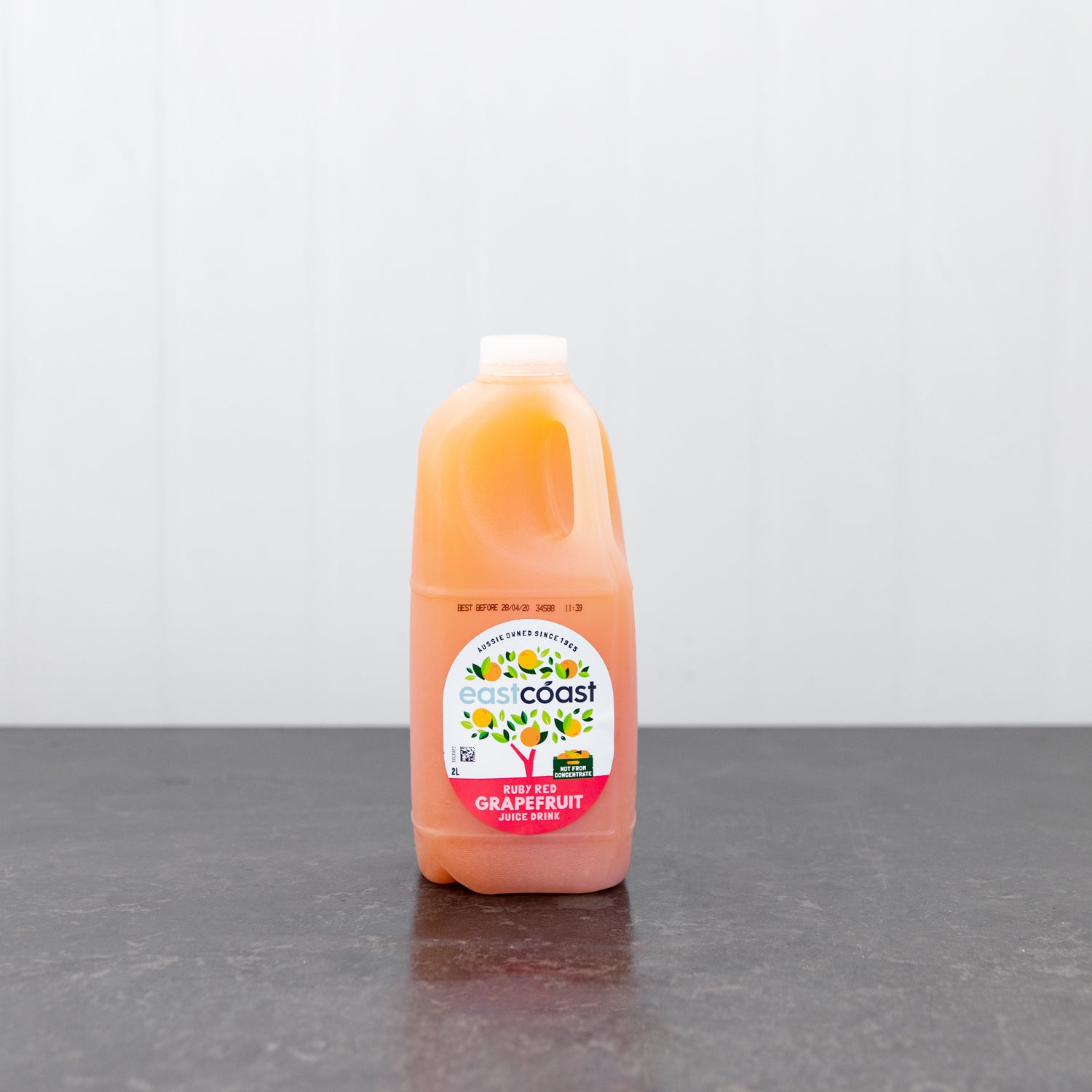 East Coast Ruby Red Grapefruit Juice 2 Litre Carton Alpha Fresh