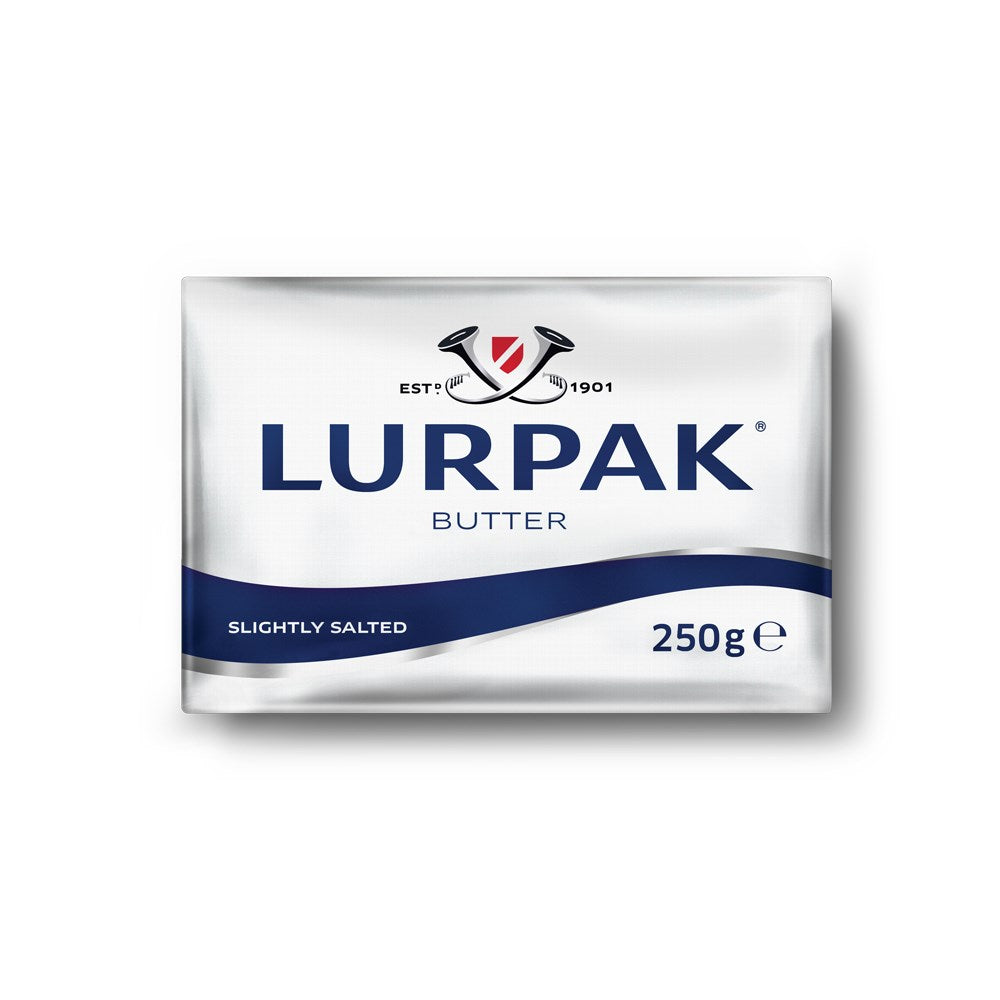 Lurpak Slightly Salted Danish Butter Block 250g