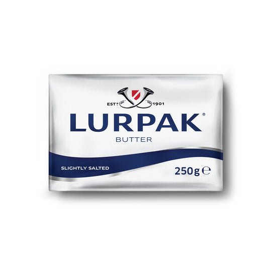 Lurpak Slightly Salted Danish Butter Block 250g