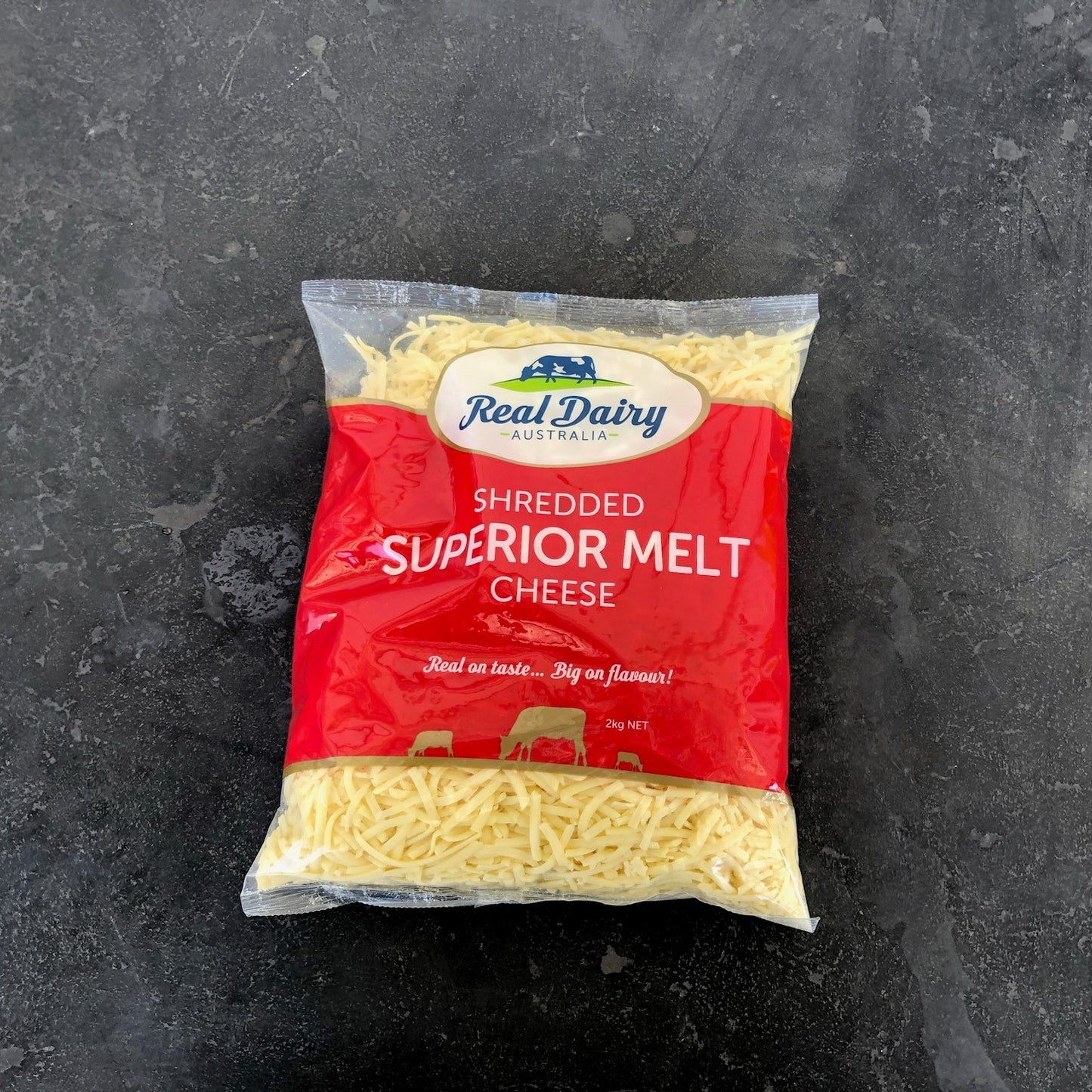 Real Dairy Superior Melt Shredded Cheese 2kg