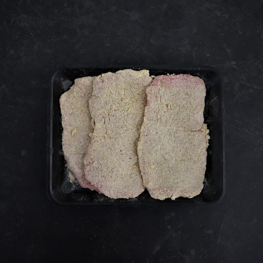 Veal Schnitzel Crumbed 600g Tray