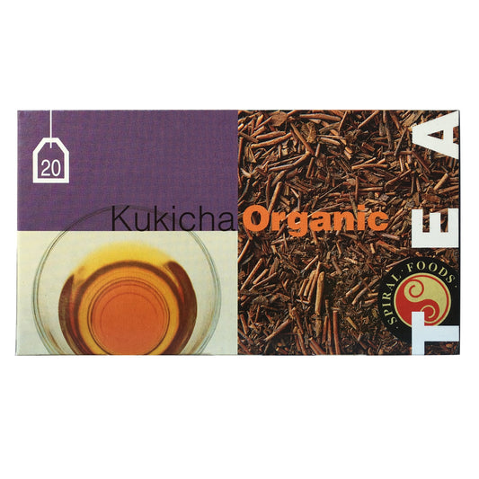 Spiral Organic Kukicha (Bancha) Tea Bags x 20