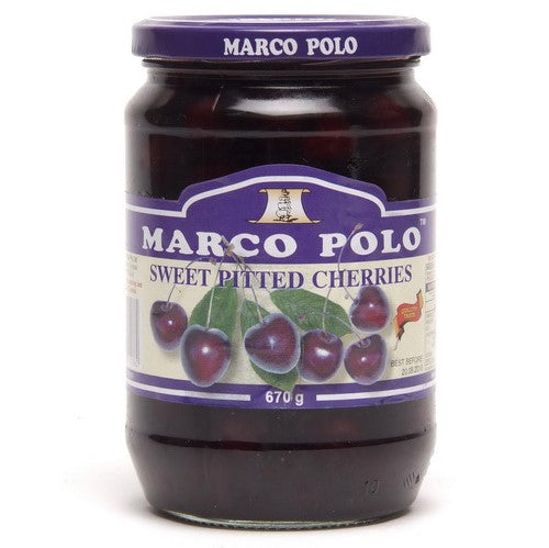 Marco Polo Sweet Pitted Cherries 670g