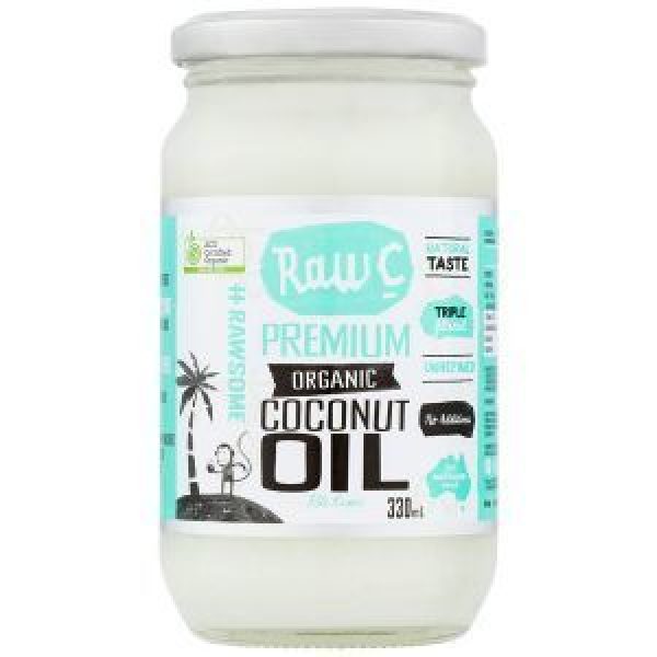 Raw C Premium Organic Coconut Oil 330ml