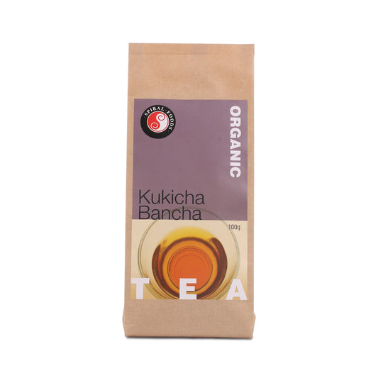 Spiral Organic Kukicha Tea Loose Leaves 100g