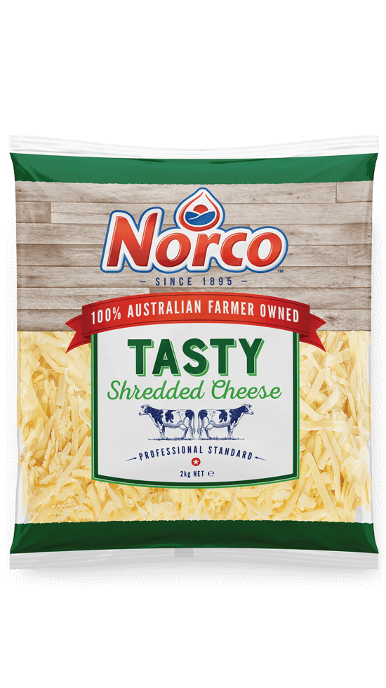 Norco Tasty Shredded Cheese 2kg